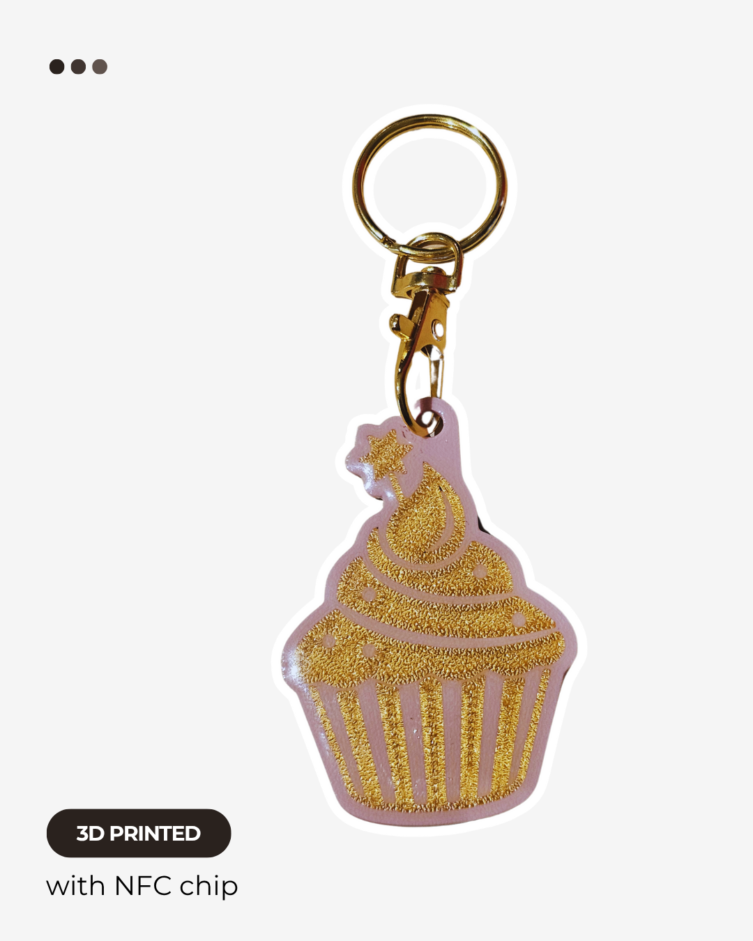 NFC Keychain for Desserts Business