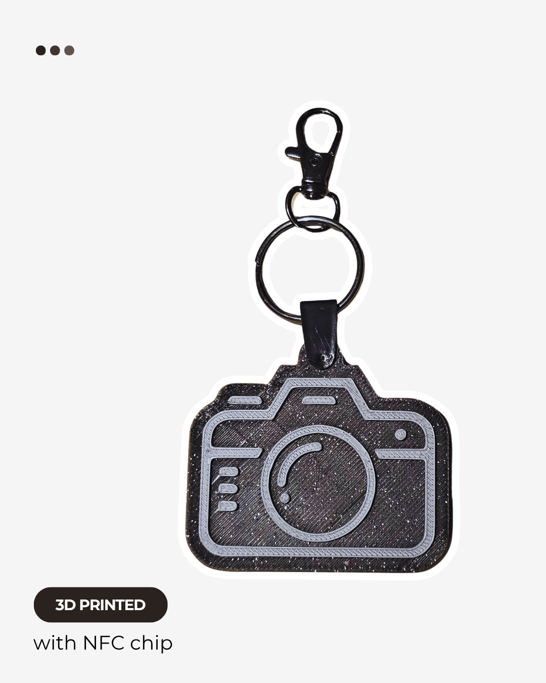 NFC Camera Keychain (Photographers & Events)